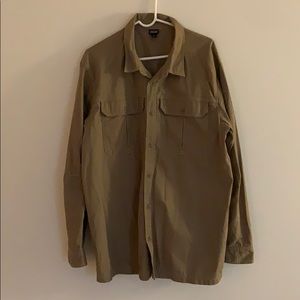 Patagonia Long Sleeve Collared Button-Up Shirt XL